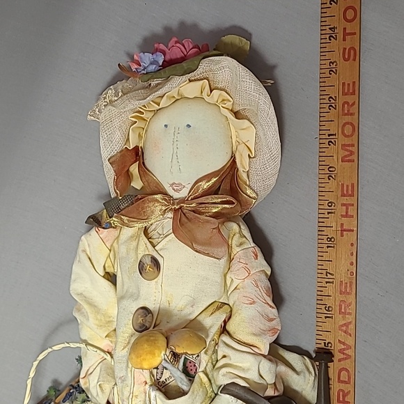 Carmen Manago Handmade Gardening Doll - Picture 9 of 13